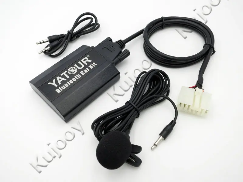 

Yatour BTK Bluetooth Car Kit Digital Music CD Changer CDC Connector For Toyota Echo/Platz/Vios Highlander RAV4 Sienna Radios