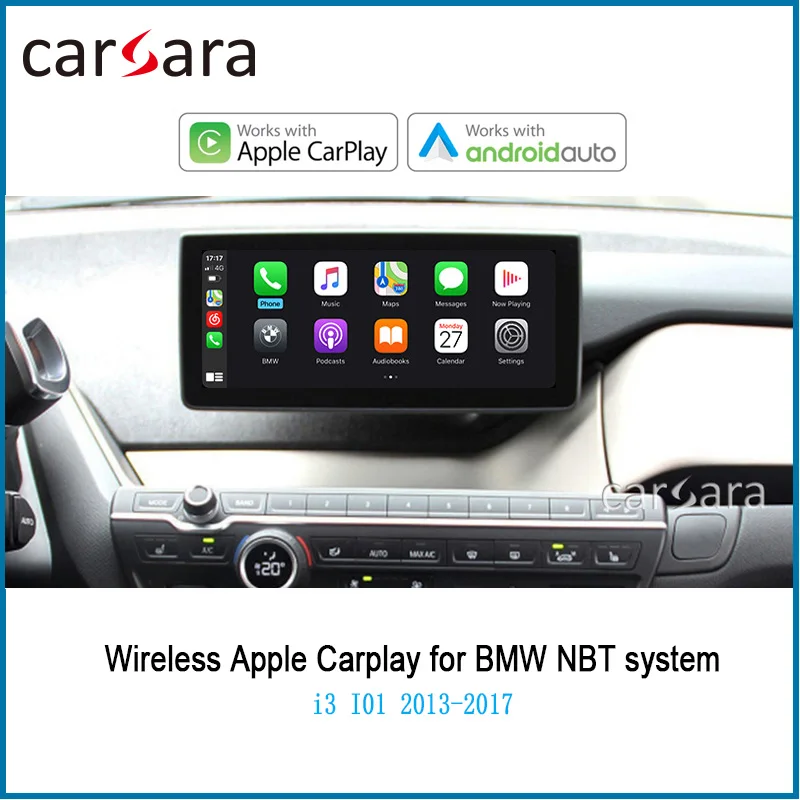 2020 беспроводной Carplay Autoplay Box для B M W i3 I01 2013 2017 с поддержкой системы NBT 360 камера airplay|Автомагнитолы| |