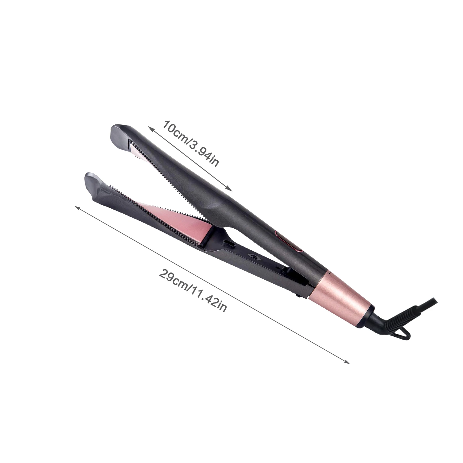 

2 In 1 Hair Straightener and Curler Curling Iron for All Hair Types Tourmaline Ceramic Twisted Flat Iron for Hair Styling