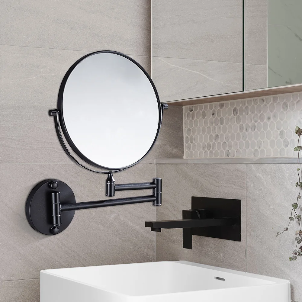 

Double-sided Makeup Mirror 3X Magnification Tabletop Mirror With Rotation