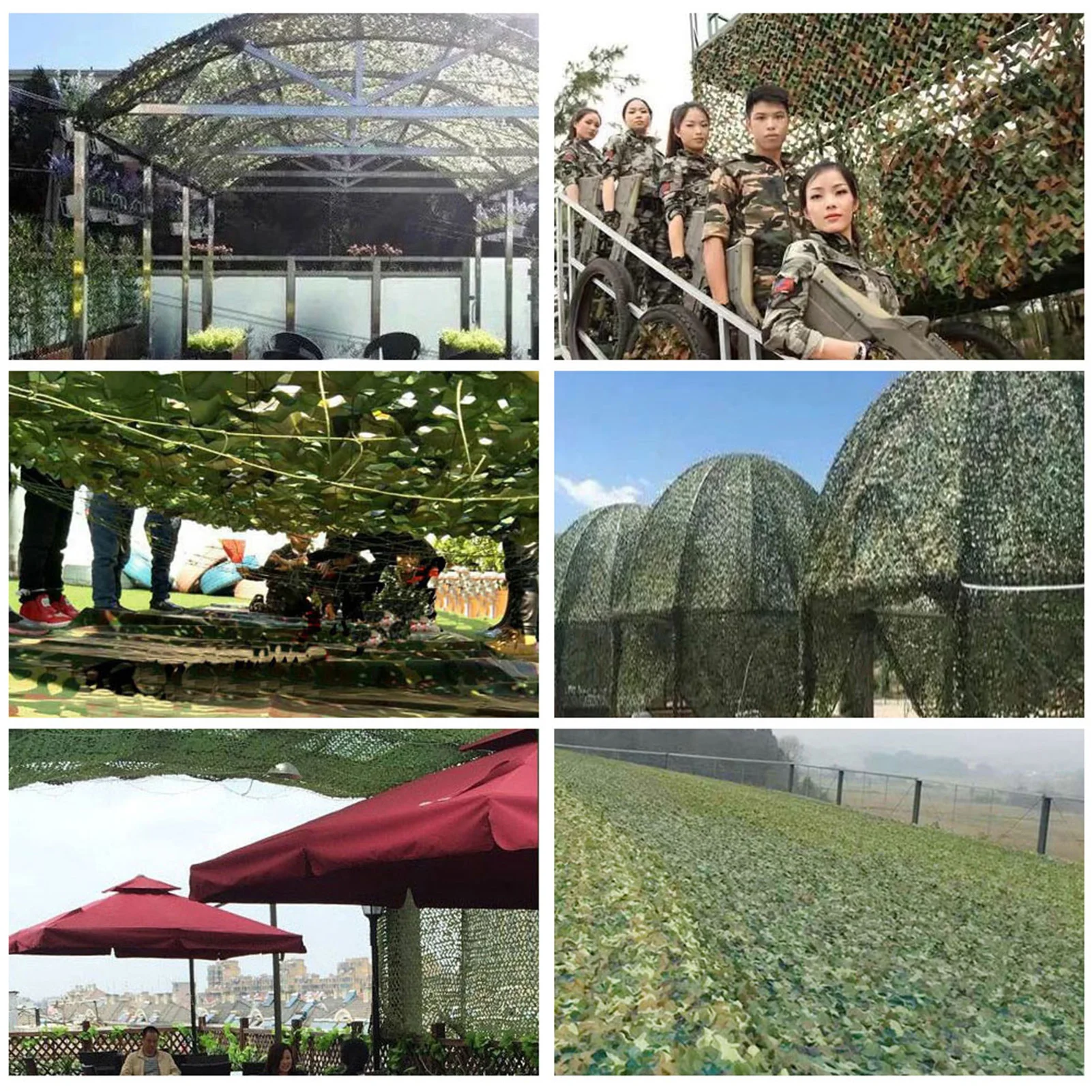 

Camping Sunscreen Woodland Camo Netting Camouflage Net Privacy Protection Camouflage Mesh For Camping Forest Landscape