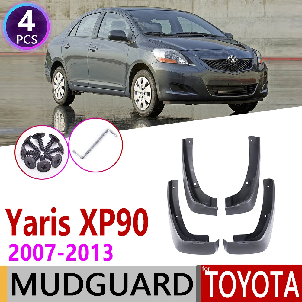 Брызговик для Toyota Vios Yaris Limo XP90 для салона Sedan 2007 ~ 2013 Брызговики аксессуары 2008 2009 2010
