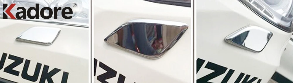 Насадка для омывателя переднего бампера Suzuki Sx4 S Cross 2014 2016 2017 2018 ABS Chrome|wiper cover|for