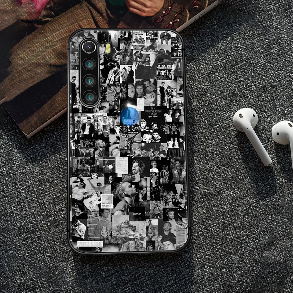 

One Direction Louis Tomlinson Phone Case Cover Hull For XIAOMI Redmi 7 7a 8 8a 9 10X NOTE 6 7 7s 8 8t 9 9s Pro Max black Bumper