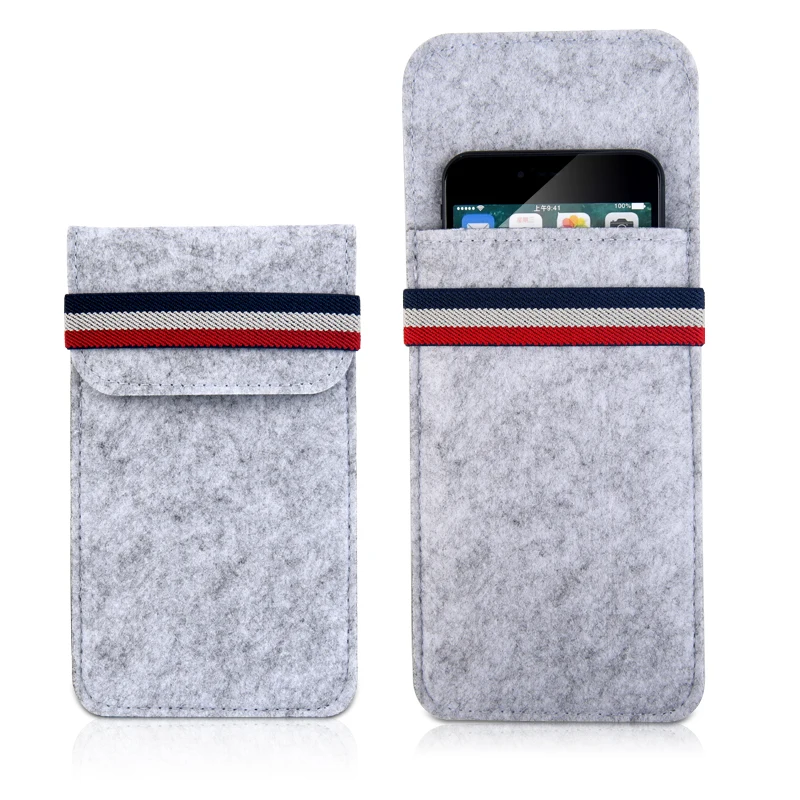 for iPhone 13Pro Case Apple Iphone 13 Pro Max 6.7 Ultra-thin Handmade Wool Felt phone Sleeve Cover iphone Accessories | Мобильные