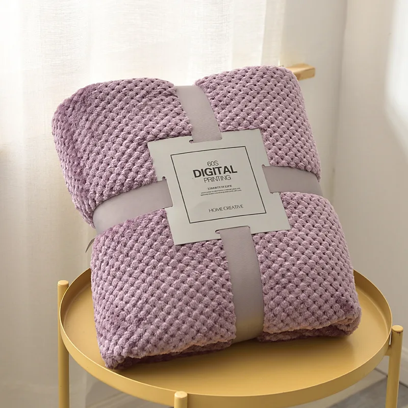 

Super Soft Blanket Solid Multi Colors Available 120x200cm/150x200cm/200x230cm