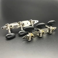 8set 3r3l classical guitar open machine heads string tuners tuning pegs wooden guitar accessories