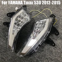 for yamaha t max 530 tmax 530 tmax530 t max530 2012 2015 2014 motorcycle accessories front turn signal indicator light led lamps