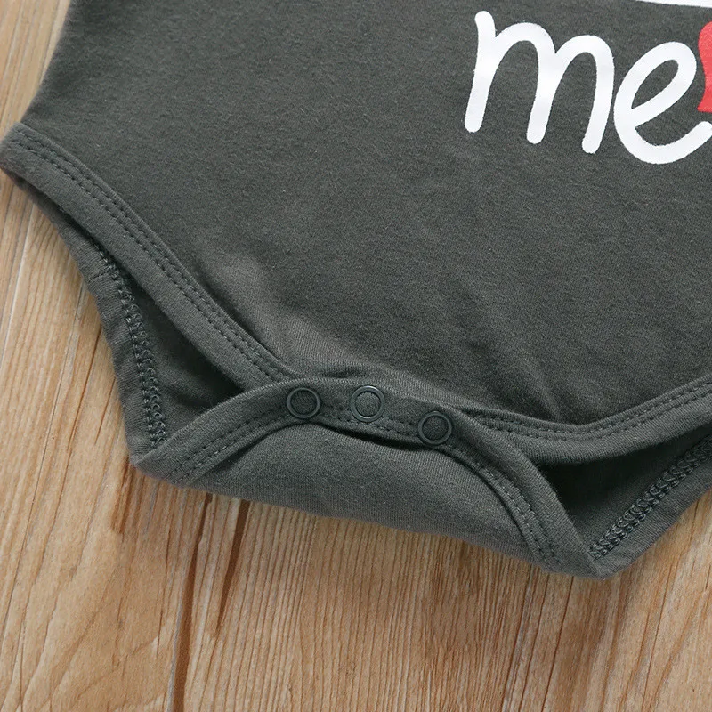 Серый Детский боди с короткими рукавами Одежда для новорожденных мальчиков и