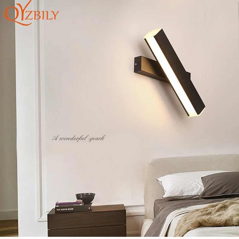 Настенный светильник современный минималистичный светодиодный алюминиевый