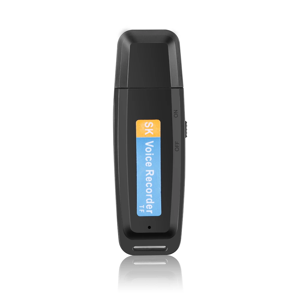 Цифровой диктофон мини-диктофон с U-диском флеш-диск USB 2 0 звука для 1-32 ГБ Micro SD