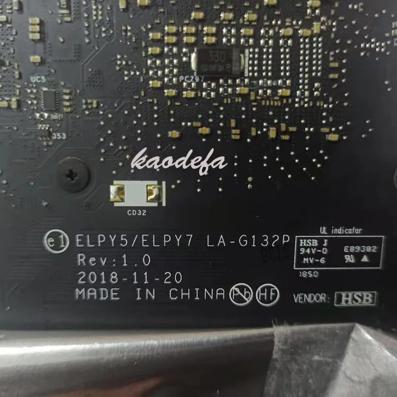 Рисунок 3 - Y740-15ICHg материнская плата для