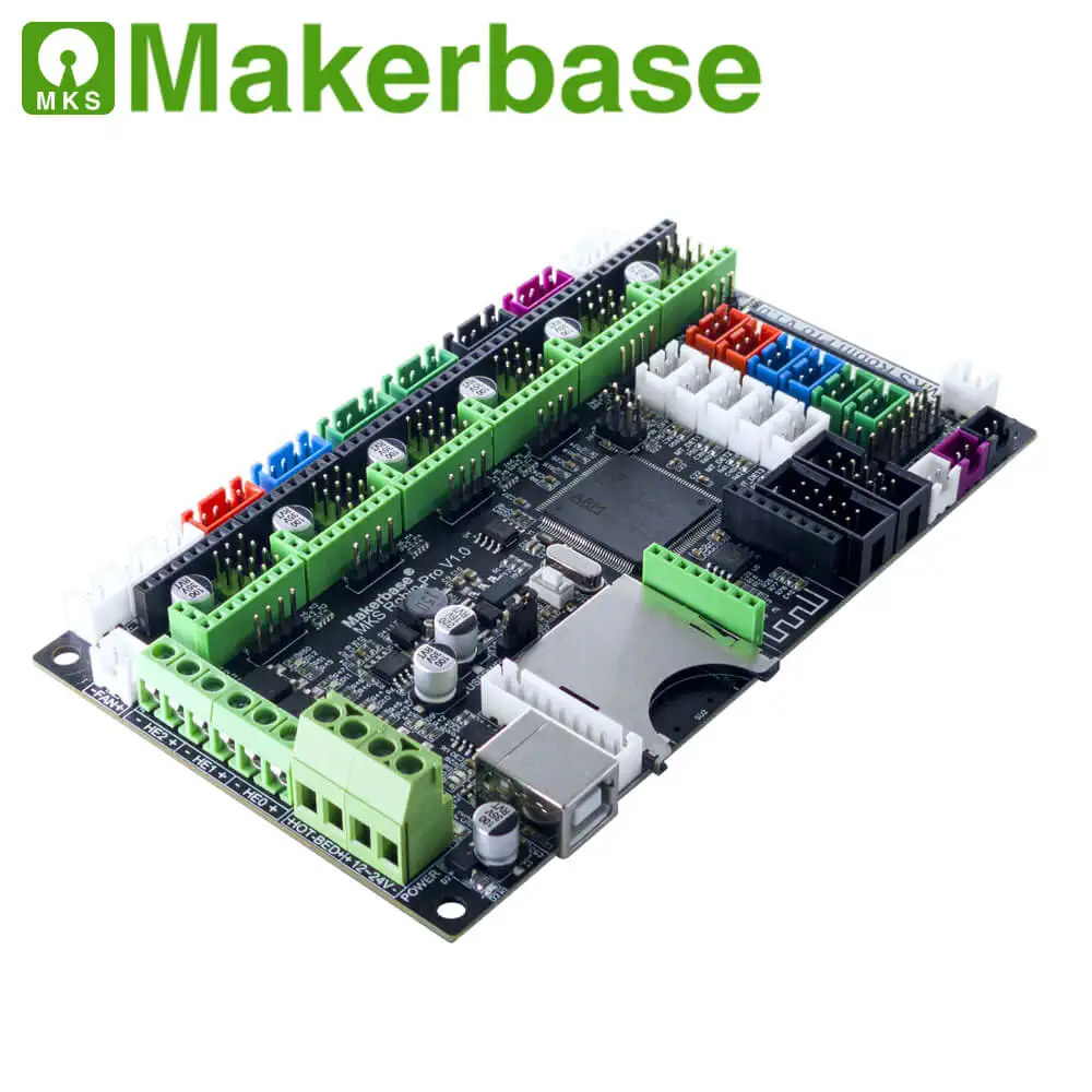 Makerbase MKS ROBIN PRO V1.0 плата контроллера 32 бит 3D части принтера TMC2130 TMC2208 2209 SPI UART MODE dual Z