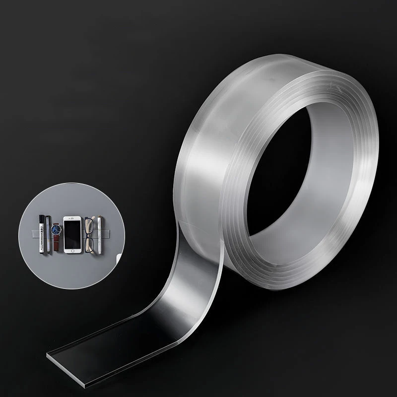 1 м/2 м/3 м/5 м моющаяся Двухсторонняя клейкая лента многоразовая двухсторонняя