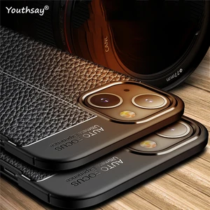 for iphone 13 case leather soft rubber silicone protective phone case for iphone 13 pro max cover for iphone 13 12 pro max case free global shipping