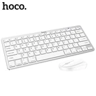 Беспроводная клавиатура и мышь HOCO, портативная мини-клавиатура, мышь, комбинированный набор, 2,4 ГГц, стабильное соединение для ноутбука, Mac, ПК