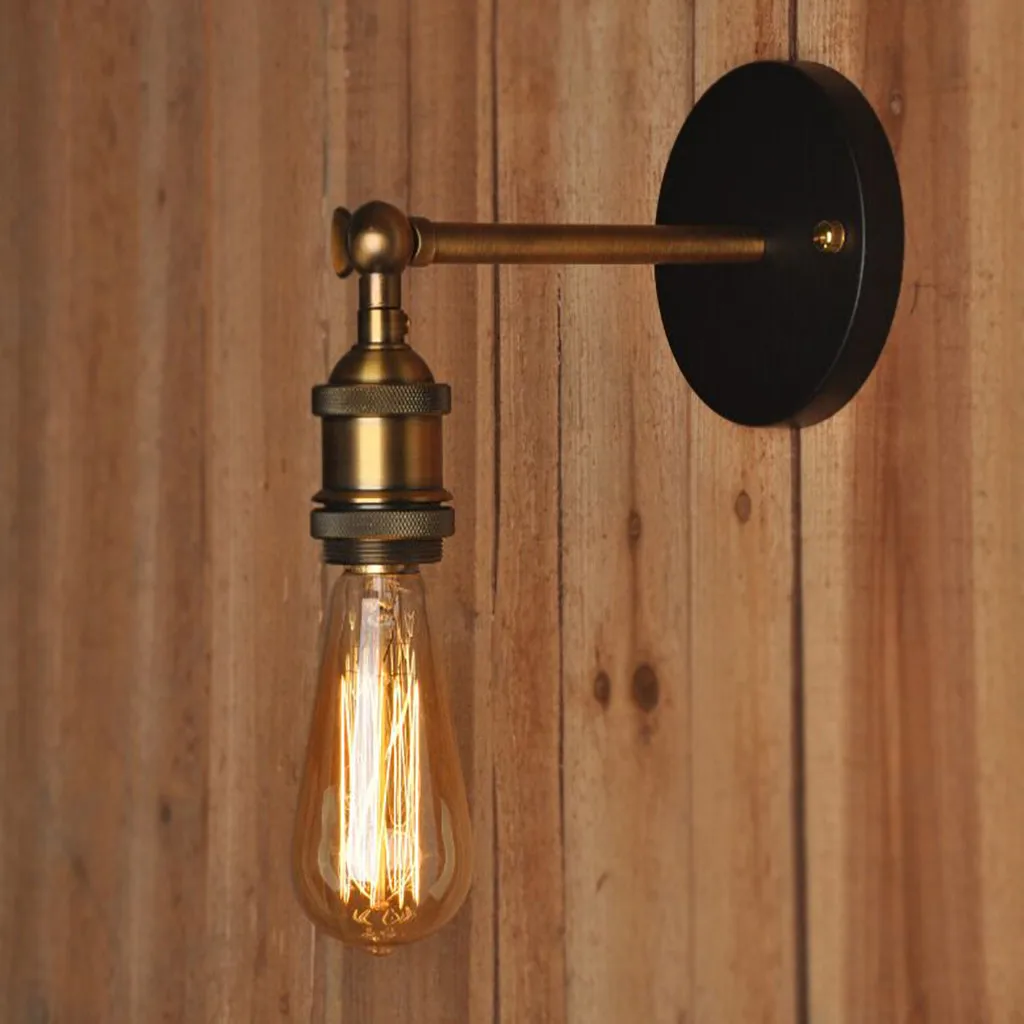 Американские настенные ретро-светильники в стиле лофт винтажные железные