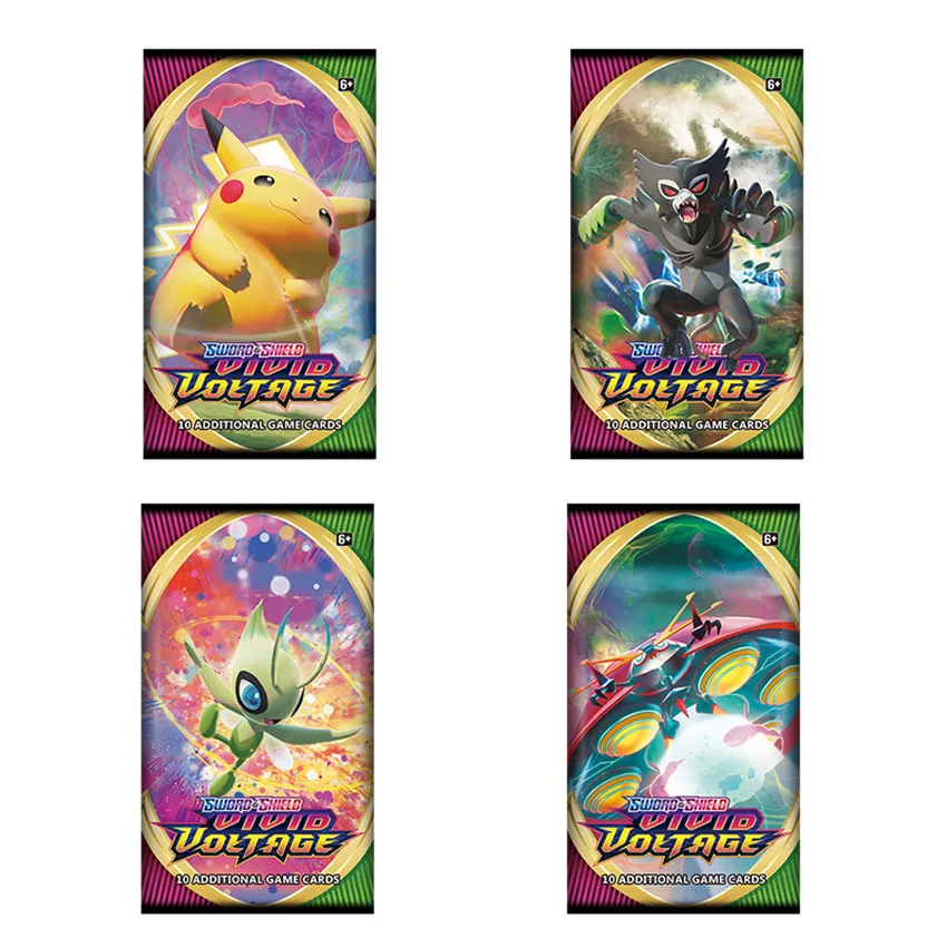 Cartas de batalla de Anime, Cartas coleccionables de Charizard, Pikachu, regalo infantil, 360 juego de Pokemon-5