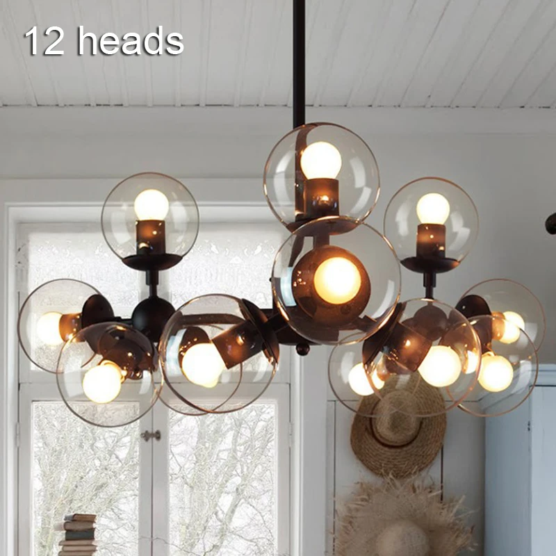 Сотовый современный подвесной светильник светодиодный Винтаж круглый шар