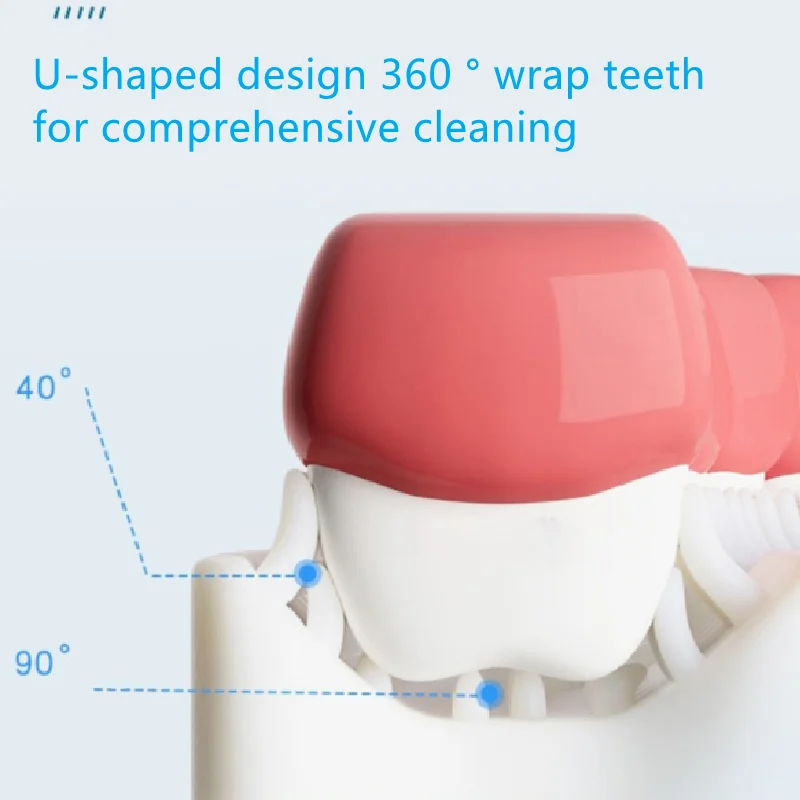 U-shaped Toothbrush Children Doughnut Manual Kids Silicon Safety Teeth Tooth Brush Cartoon Pattern | Красота и здоровье