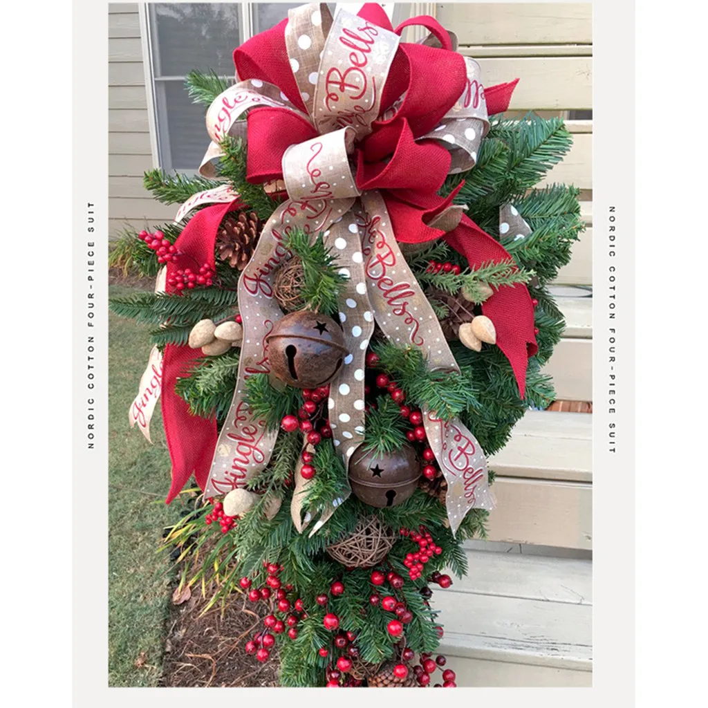 2020 Новая мода Рождественская американская елка ручной работы с перевернутым