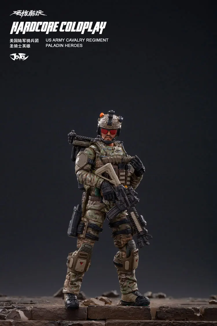 Новинка JOYTOY 1/18 фигурки 2 шт Морской корпус военный солдат фигурка модель игрушки коллекция игрушек - Цвет: D-CIA-1 figure