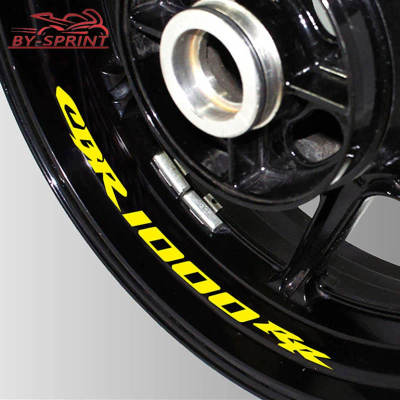 

Motorcycle Wheel Logo Sticker For Honda CBR1000RR CBR 1000RR cbr1000rr Decorative Wheel Logo Reflective Waterproof Decal Sticker