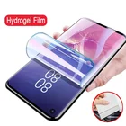 Защитная пленка для Samsung Galaxy S21 Plus Note 20 10 Lite S20 FE A02S A32 A72 A52 A71 A51 A12 A30S, Гидрогелевая пленка