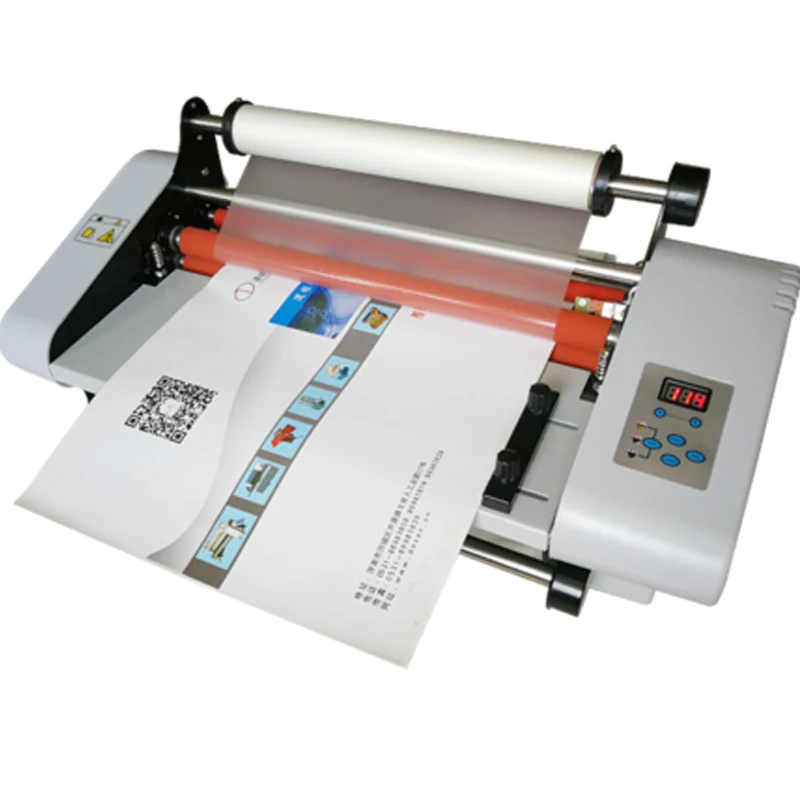 

Laminating Machine Hot And Cold Mounting Dual Purpose Book Picture Album Business Card Photo Double Sided Film Heating Laminator
