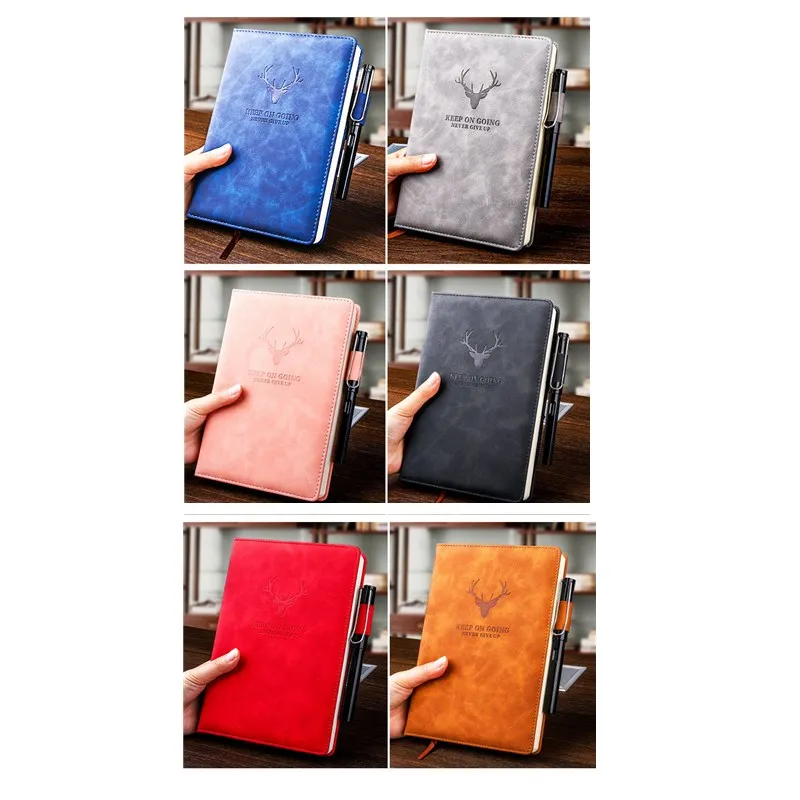 

360 Pages Super Thick A5 Journal Notebook Daily Business Office Work Notebook Simple Thick College Office Diary School Supplies