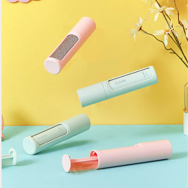

Lint Remover Pet Hair Roller Household Cleaning Tool Brush Rotating Cylinder Brush Sofa Clothes Cat Hair Removal Comb Portable