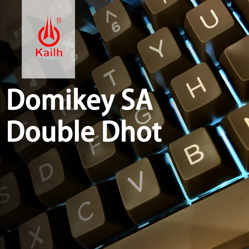 Kailh & Domikey SA профиль DOLCH Double shot ABS колпачки клавиш для MX Переключатель игровая