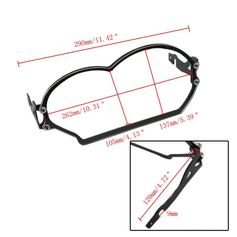 

New Motorcycle Headlight Protector Guard Cover For BMW R1200GS ADV 2004-2012 Motorcycle Accessories