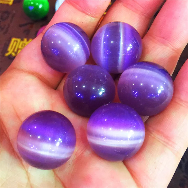 Кристалл кошачий глаз 20 мм