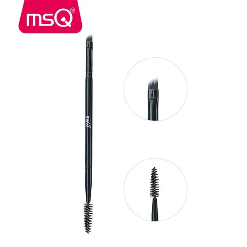 MSQ кисточка для бровей расческа двухсторонние кисти макияжа косметический
