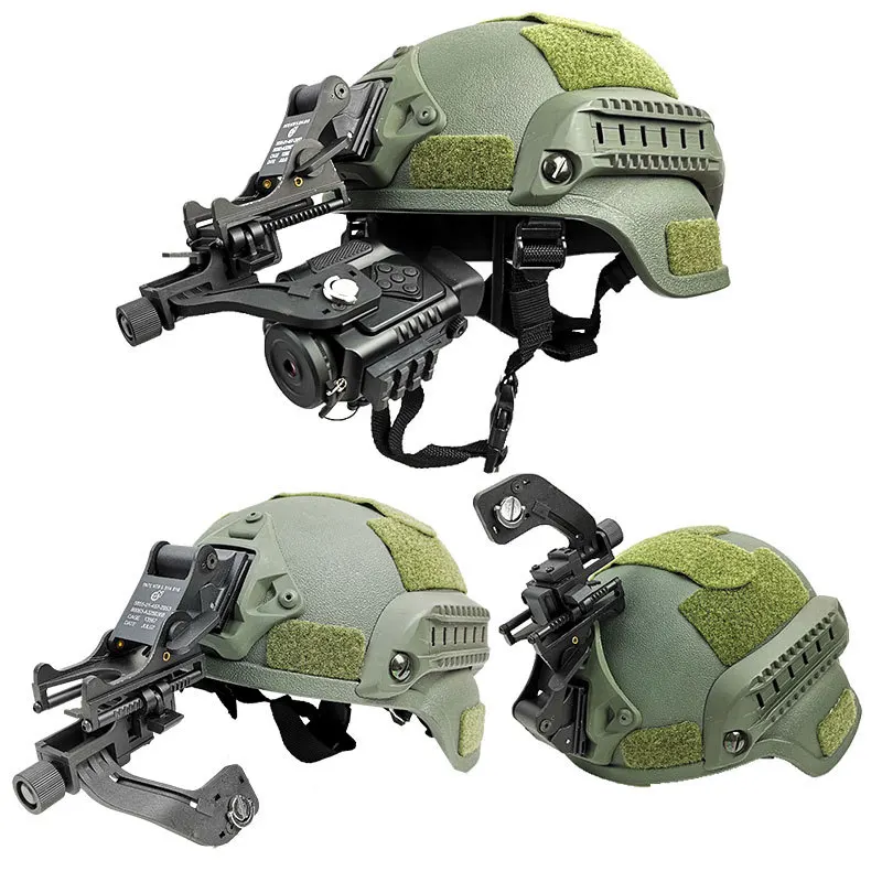 Helmet Mountable Night Vision 200M Range Hunting Rifle Helmet Cameras
