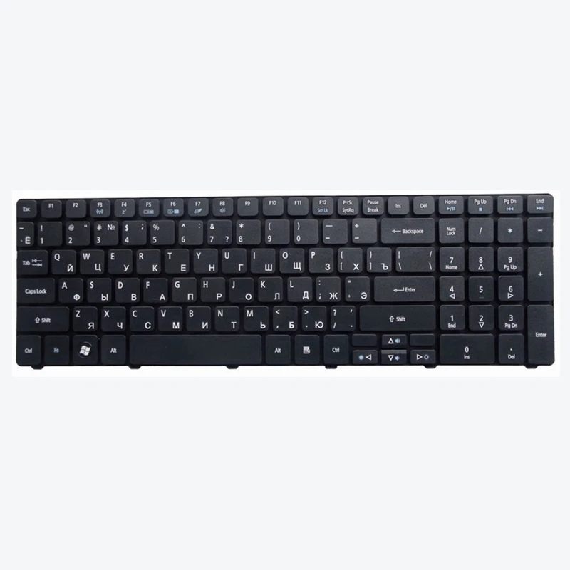 Русская клавиатура для ноутбука Gateway Packard Bell Easynote MS2291 MS2300 NEW90 NEW95 оловянный 71 72 76 91