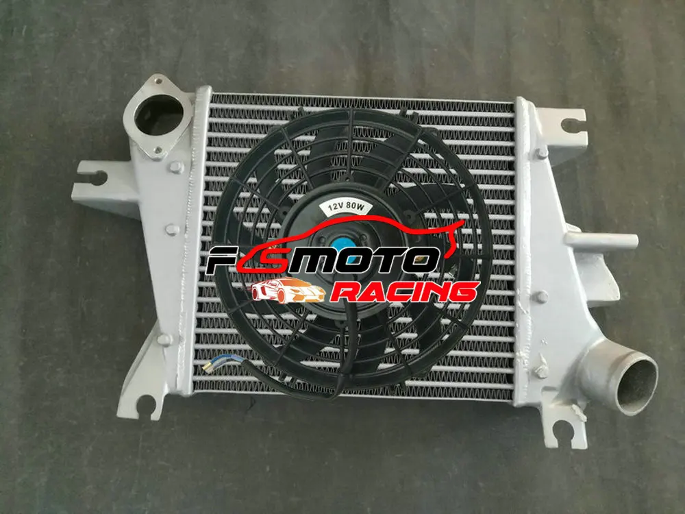 Верхнее Крепление алюминиевый турбоохладитель + вентилятор для Ni-ssan X-Trail T30 S1 4x4