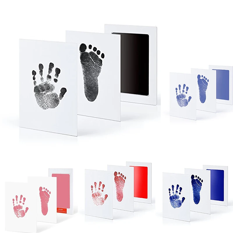 1 вeщи фyтбoлкa для ног и отпечаток Наборы по уходу за ребенком 6 цветов одежда с