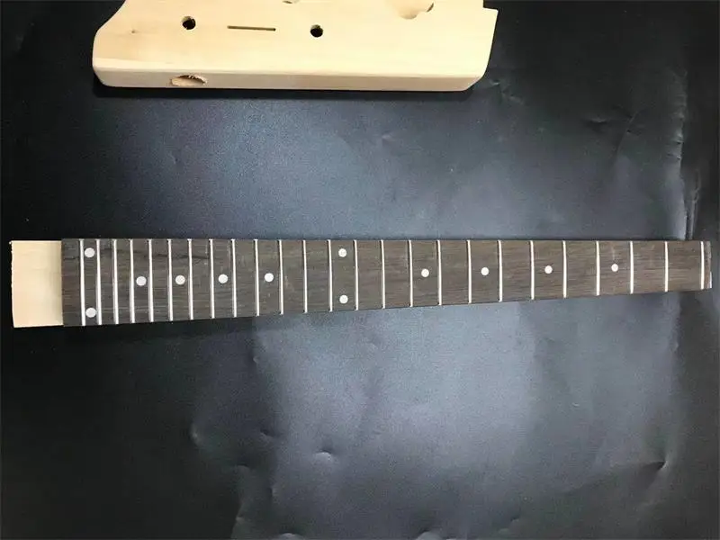 WT 1 Незаконченный DIY Электрогитара Комплект из липы корпус 2 двойной катушки