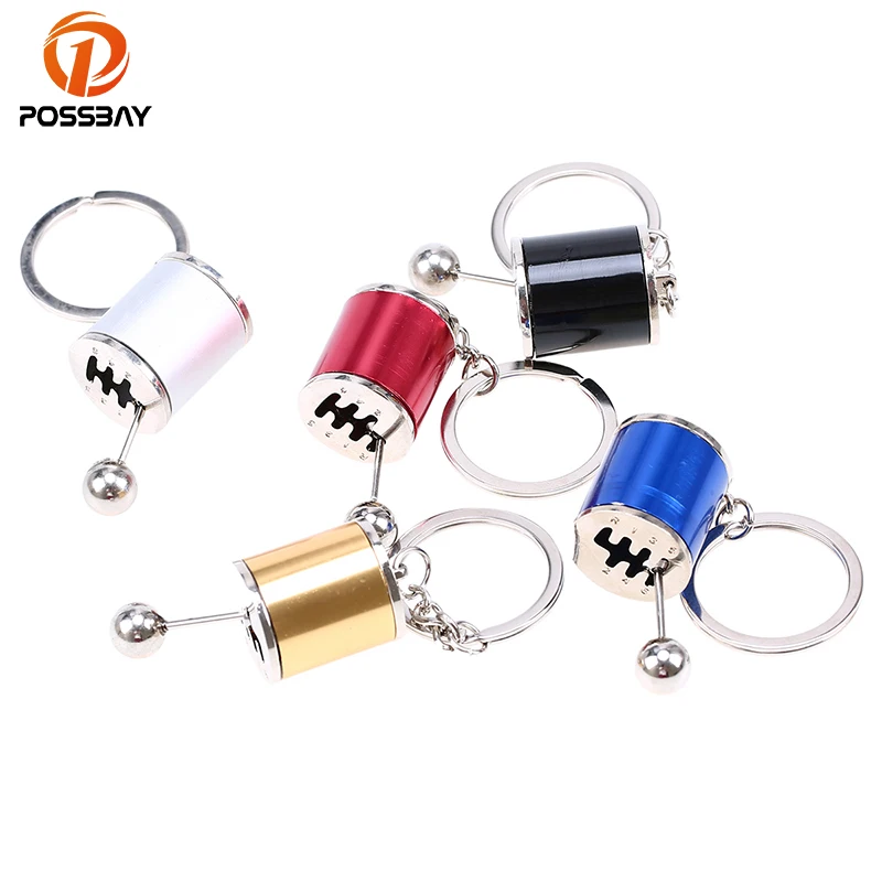 Автомобильная коробка передач POSSBAY ручка переключения модель брелок для ключей