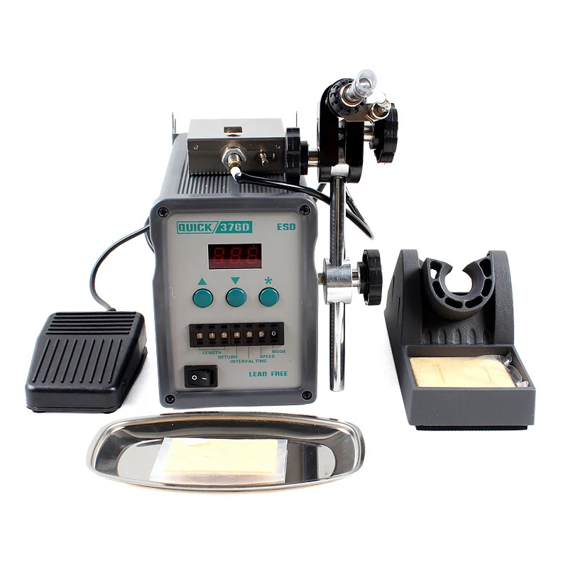 

QUICK 376D automatic display of tin solder machine out of tin soldering iron 220V 90W high frequency fever