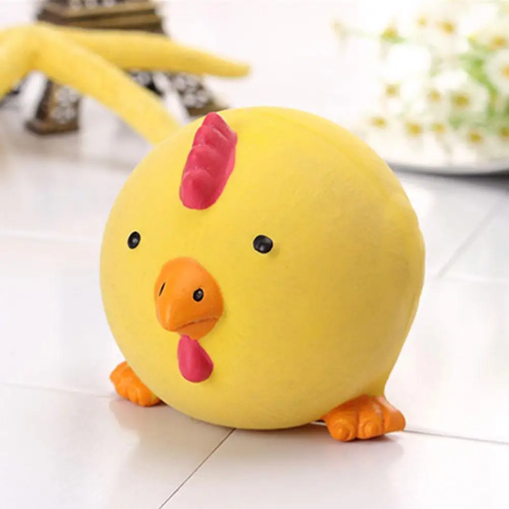 

1PC Toy for Dogs Puppy Screaming Rubber Chicken Pig Cow Toy for Dogs Latex Squeak Squeaker Chew Training Pet Products