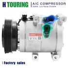 Автомобильный Компрессор кондиционера RS18 для автомобиля Hyundai SANTA FE SANTAFE II CM 2,2 2005- 977012B400 977012B450 97701-2B400