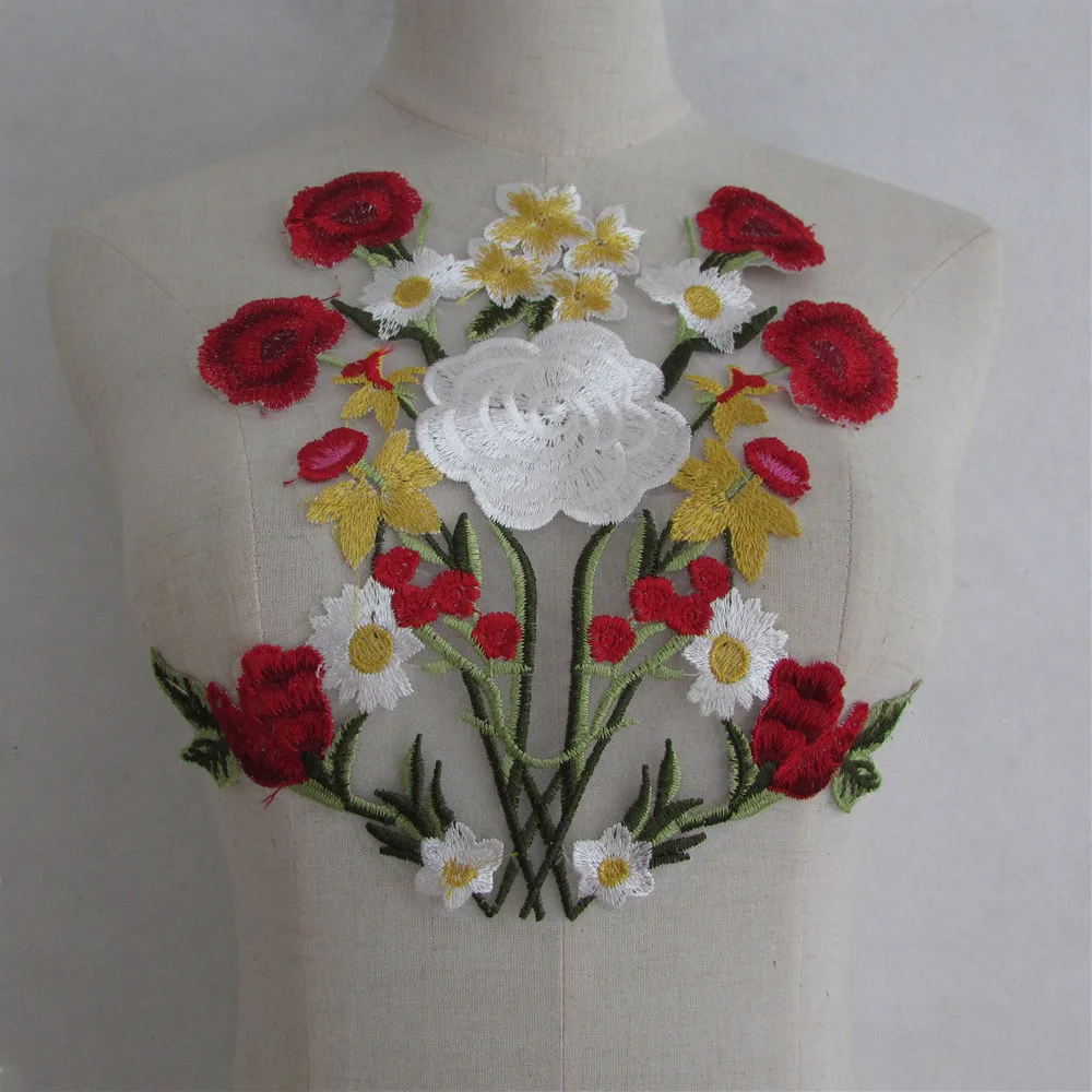 

High-Quality Color Embroidery Lace Collar DlY Women's Clothing Sewing Accessories