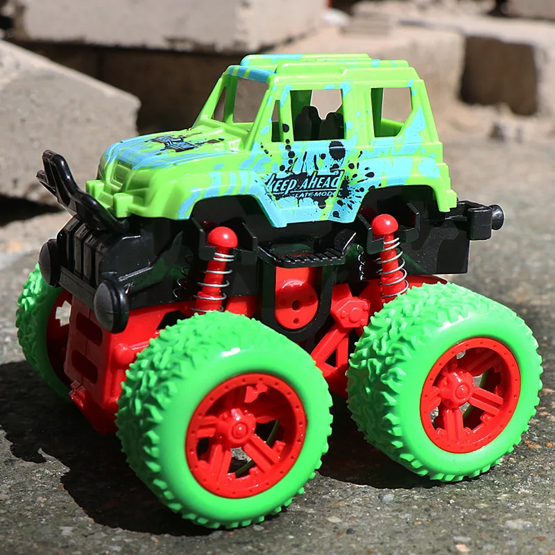 

Children's Toy Car Super Cool Child Inertia Safety Anti-collision Inertia Stunt Off-road Vehicle Model Fashion Gift Toy
