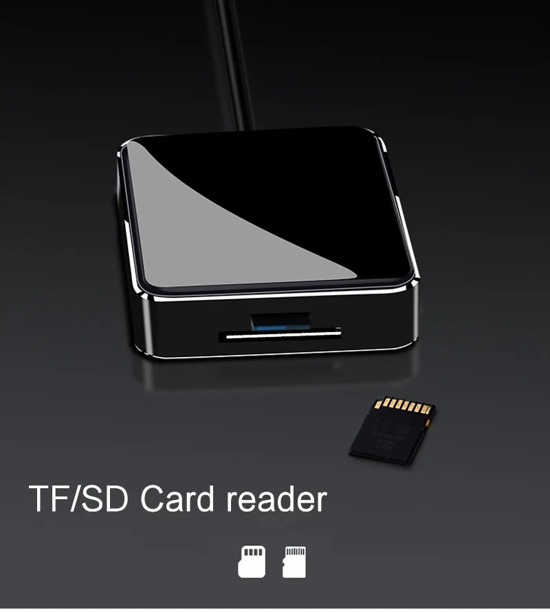 Ajiuyu USB C HDMI кабель Тип C к HDMI VGA разъем адаптера USB-C HDMI конвертер type-C Thunderbolt 3 док-станция для MacBook Pro Air Multi