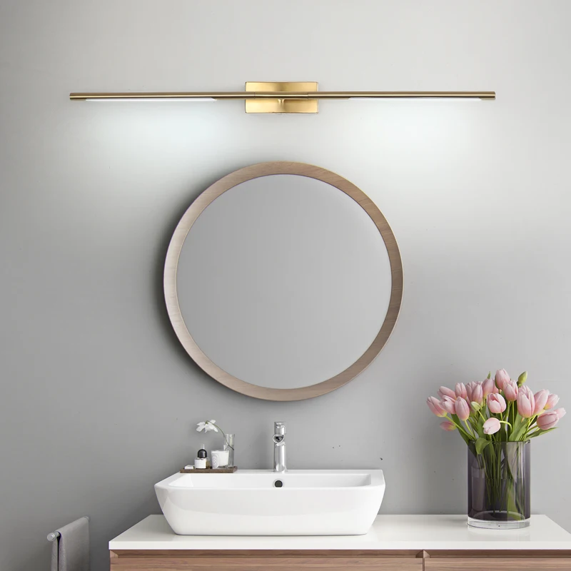 

AWSIaiton Modern LED Mirror Lights wall lamp Bathroom bedroom headboard wall sconce lampe deco Anti-fog