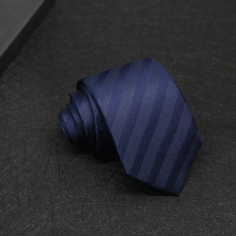 

Spot wholesale jacquard yarn dyed silk tie business professional tie logo custom men's silk tie