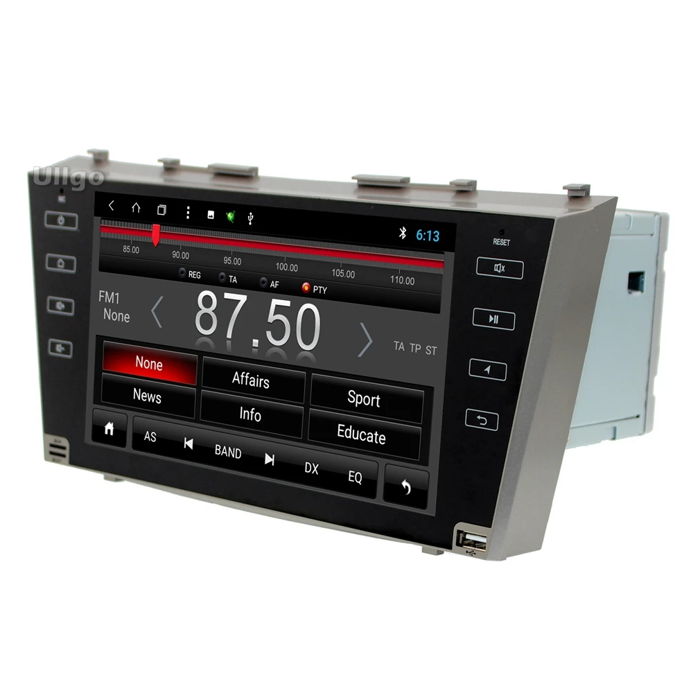 Автомобильная магнитола 9 дюймов Octa Core Android для Toyota Camry V40 2006-2011 Авторадио GPS